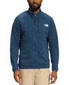The North Face Men's Canyonlands Full Zip Fleece Jacket In Shady Blue Heather-npf