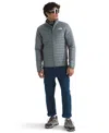 The North Face Canyonlands Water Repellent Hybrid Jacket In Gray