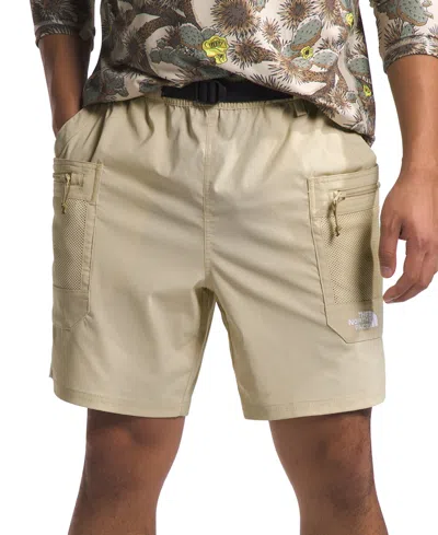 The North Face Men's Class V Pathfinder Belted Shorts In Gravel
