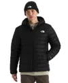 The North Face Men's Classic Down Hooded Jacket In Black