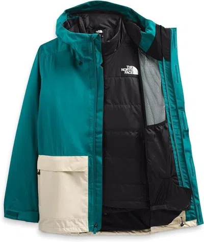 Pre-owned The North Face Men's Clement Triclimate 3 In 1 Jacket - Large - Blue / Black