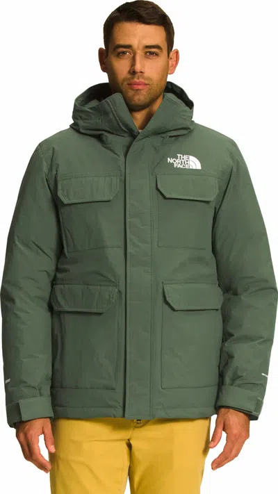 Pre-owned The North Face Men's Cypress (mcmurdo) Down Parka Insulated Winter Jacket Thyme In Green