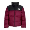 The North Face Vintage Nuptse Jacket Down Jacket In Boysenberry/black