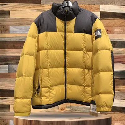 Pre-owned The North Face Men's Down Jacket Lhotse 700-yellow-nf0a3y23zbj