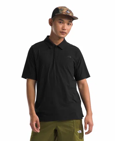 The North Face Men's Dune Sky Polo Shirt In Black
