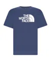 The North Face Half Dome Logo Graphic Tee In Blue