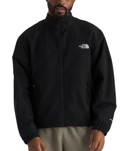 The North Face Men's Easy Wind Relaxed Fit Zip-front Track Jacket In Tnf Black