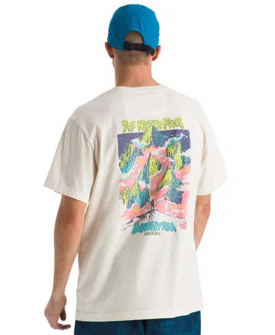The North Face Men's Essential Expedition Series Short Sleeve Graphic T-shirt In White