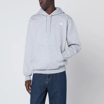 The North Face Light Grey Essential Hoodie In Gray