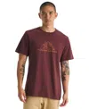 The North Face Men's Evolution Base Short Sleeve Graphic T-shirt In Red