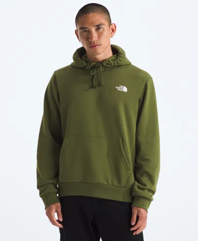 The North Face Men's Evolution Box Camo Fill Graphic Hoodie In Green