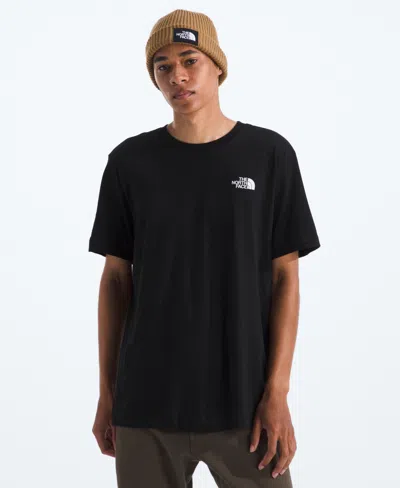 The North Face Men's Evolution Box Camo Fill Short Sleeve Graphic T-shirt In Black