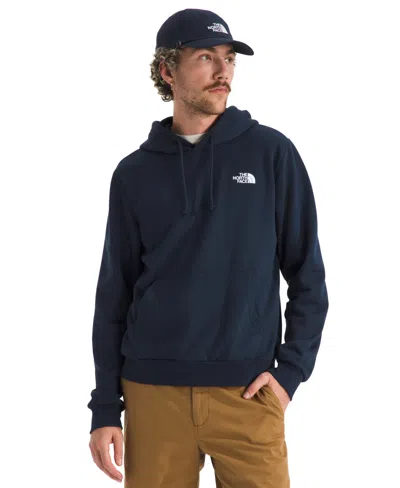 The North Face Men's Evolution Box Never Stop Exploring Hoodie In Blue
