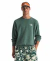 The North Face Mens Nse Oversized Relaxed-fit Cotton Sweater Dark Green Xxl In Green