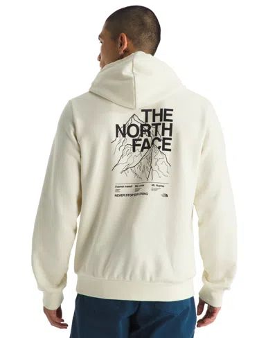 The North Face Men's Evolution Half Dome Graphic Hoodie In White