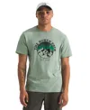 The North Face Men's Evolution Mountain Woods Short Sleeve Graphic T-shirt In Green