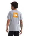The North Face Men's Evolution Regenerative Ink Box Short Sleeve Graphic T-shirt In Gray