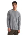The North Face Evolutions Long Sleeve T-shirt In Gray