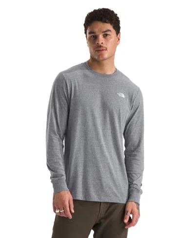 THE NORTH FACE MEN'S EVOLUTION SIMPLE DOME LONG SLEEVE T-SHIRT