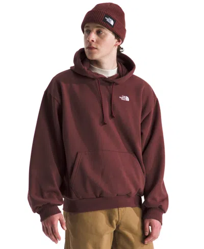 The North Face Men's Evolution Simple Dome Oversized Hoodie In Red