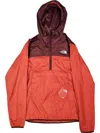 The North Face Men's Fanorak Jacket In Fiery Red/barolo Red In Red