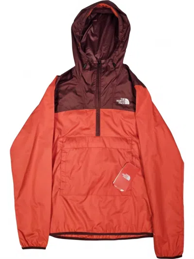 The North Face Men's Fanorak Jacket In Fiery Red/barolo Red