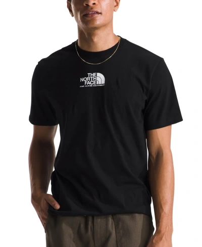 The North Face Fine Alpine Equipment 3 Cotton T-shirt In Black