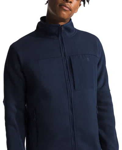 The North Face Men's Front Range Fleece Jacket In Summit Navy Heather-npf