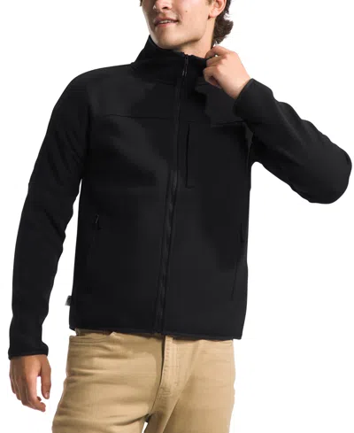 The North Face Men's Front Range Fleece Jacket In Tnf Black Heather-npf