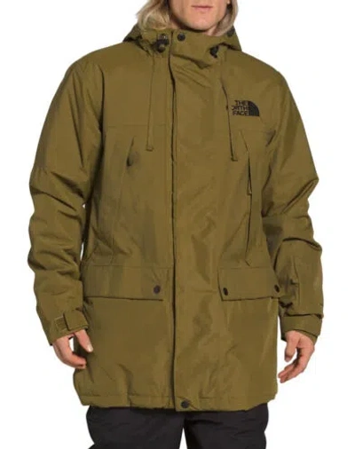 Pre-owned The North Face Men's Goldmill Insulated Hooded Ski Jacket Parka Green Sz Xxl