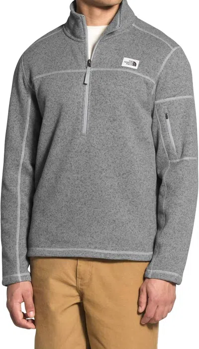 The North Face Men's Gordon Lyons Classic 1/4 In Tnf Medium Grey Heather In Gray