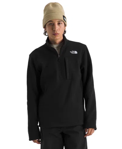 The North Face Men's Gordon Lyons Quarter Zip Jacket In Black
