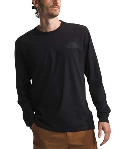 The North Face Men's Graphic Long-sleeve Hit T-shirt In Gravel