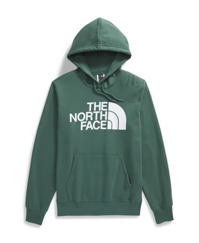 The North Face Men's Half Dome Pullover Hoodie In Duck Green,white