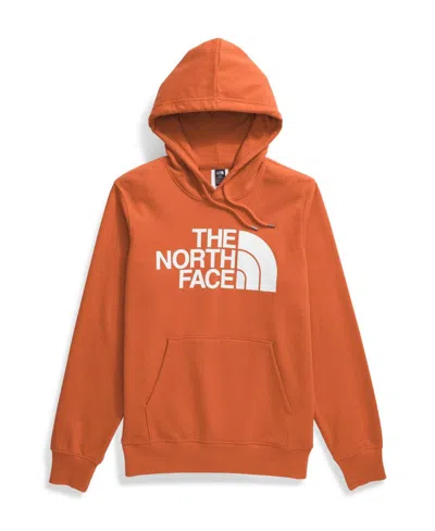 The North Face Men's Half Dome Pullover Hoodie In Iron Bronze,white