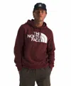 The North Face Men's Immersed Outdoors Half Dome Graphic Hoodie In Light Gray Heather,white
