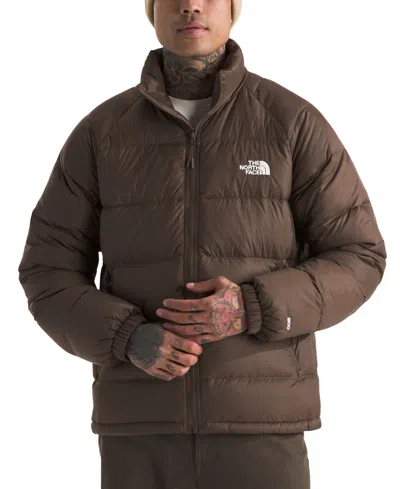 The North Face Hydrenalite Water Repellent 600 Fill Power Down Jacket In Smokey Brown