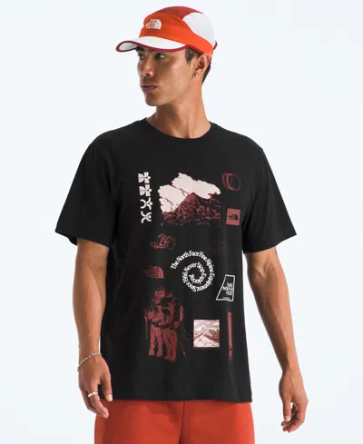 The North Face Men's Illusion Crewneck T-shirt In Black