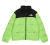 The North Face Men's Jacket 1996 Retro Nuptse Safety Green/tnf Black In Safety Green/tnf Black