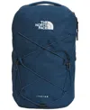 The North Face Jester Water Repellent Backpack In Shady Blue,tnf White-npf