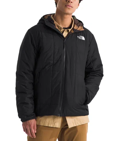 The North Face Men's Junction Insulated Hooded Jacket In Tnf Black