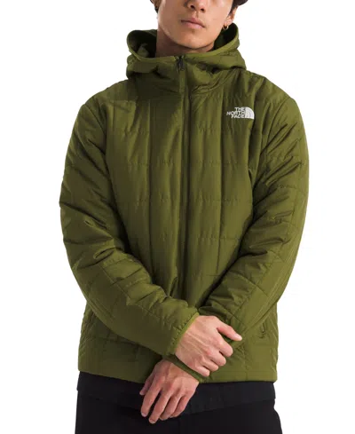 The North Face Junction Insulated Jacket In Forest Olive