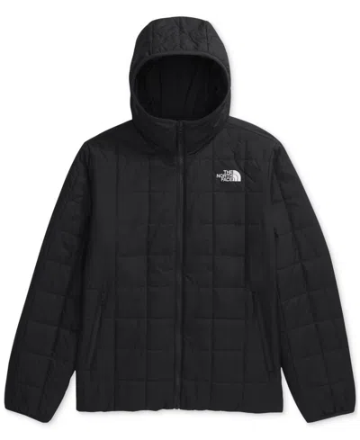 The North Face Men's Junction Zip-front Insulated Hoodie Jacket In Tnf Black