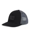 The North Face Men's Keep It Patched Trucker Hat In Black,asphalt Gray
