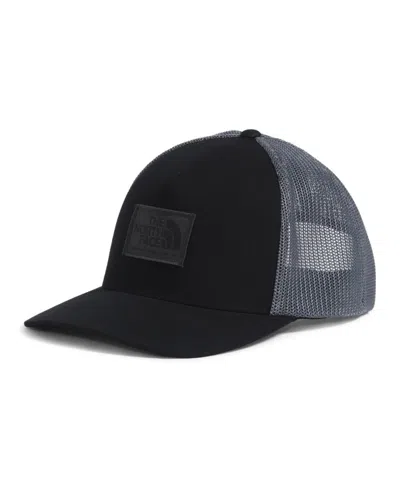 The North Face Men's Keep It Patched Trucker Hat In Black,asphalt Gray