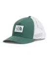 The North Face Men's Keep It Patched Trucker Hat In Duck Green,white