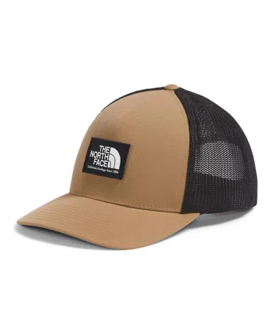 The North Face Men's Keep It Patched Trucker Hat In Utility Brown,black