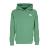 The North Face Men's Lightweight Hooded Sweatshirt Seasonal Drew Peak Pullover Light Deep Grass Green In Green