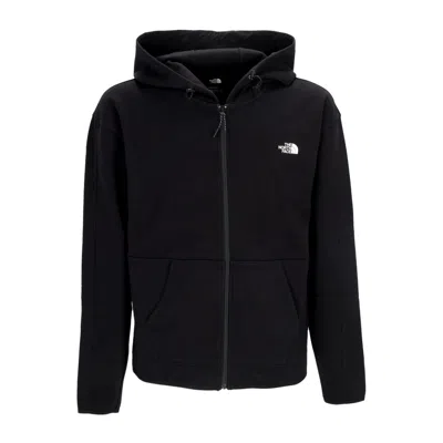 The North Face Men's Lightweight Sweatshirt With Zip Hood Tech Full-zip Hoodie In Black