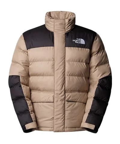 The North Face Quilted Panelled Jacket In Brown